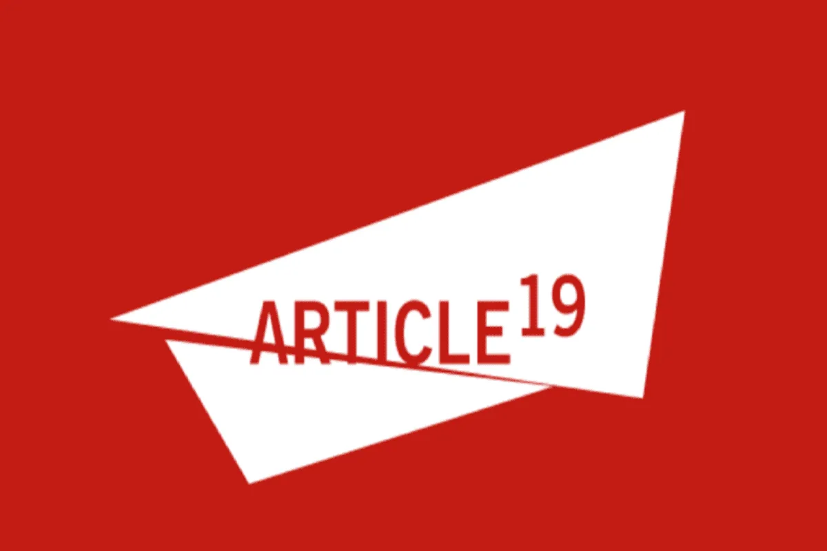 Channel i Online logo with Article 19 text in Bengali and English. Channel i News - চ্যানেল আই নিউজ