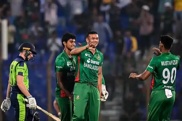 বাংলাদেশ ক্রিকেট দল জয়ের পর উল্লাসে মেতে উঠেছে. Channel i News - চ্যানেল আই নিউজ