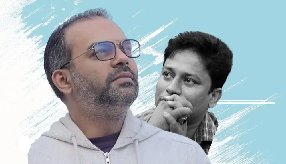 বর্ণ চক্রবর্তী ও অন্য একজন শিল্পীর ছবি, সংগীতের প্রতি শ্রদ্ধা জানানো. Channel i News - চ্যানেল আই নিউজ