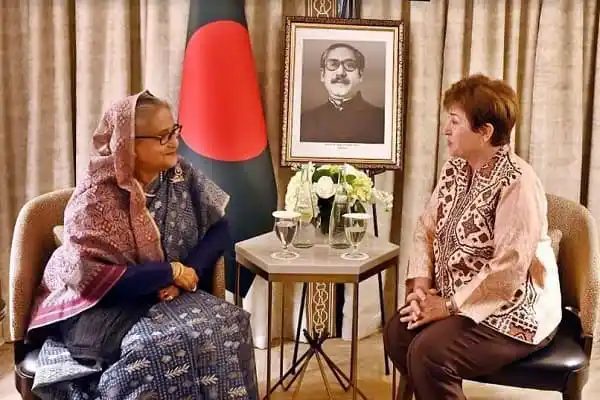 শেখ হাসিনার নেতৃত্বের প্রশংসা করে আইএমএফ প্রধানের সাক্ষাৎকার. Channel i News - চ্যানেল আই নিউজ
