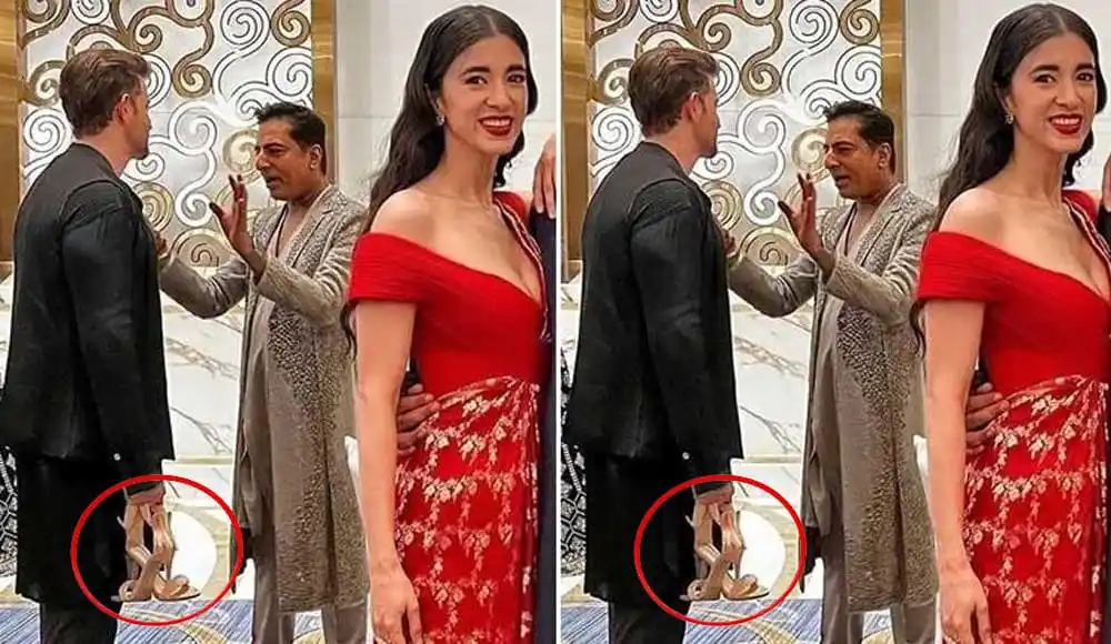 একজন নারী ও দুই পুরুষের সাক্ষাৎকারের মুহূর্তের ছবি. Channel i News - চ্যানেল আই নিউজ