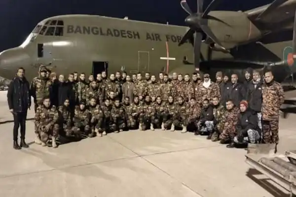 বাংলাদেশ বিমান বাহিনী উদ্ধারকর্মীরা তুরস্ক-সিরিয়া ভূমিকম্পে উদ্ধার কাজে অংশগ্রহণ করছে. Channel i News - চ্যানেল আই নিউজ