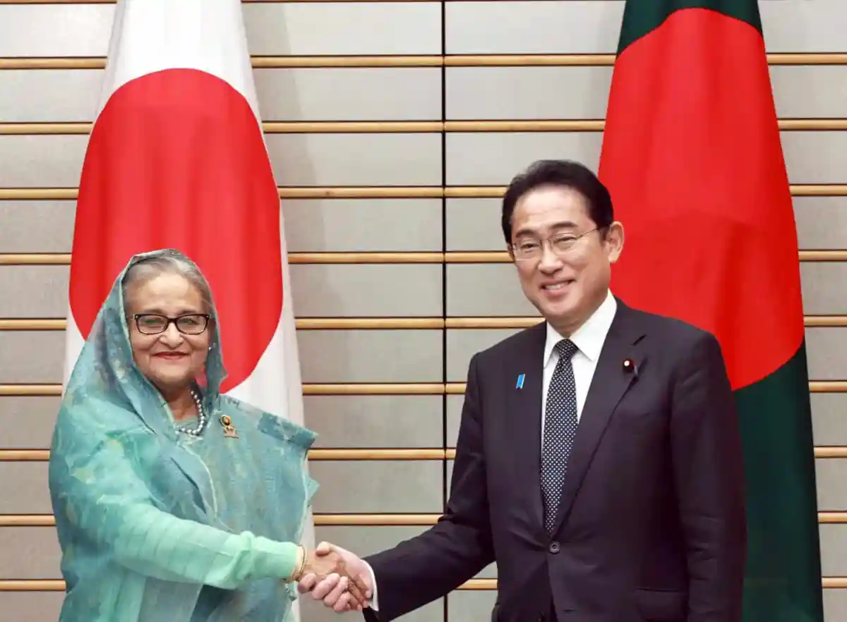 বাংলাদেশ ও জাপানের নেতাদের মধ্যে সৌজন্য সাক্ষাৎ ও শুভেচ্ছা বিনিময়. Channel i News - চ্যানেল আই নিউজ