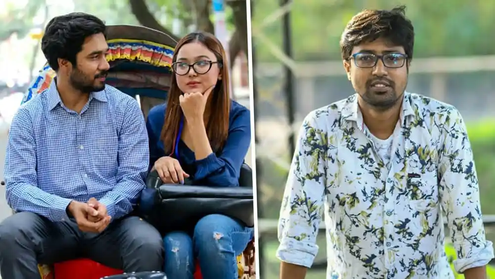 নাটকের জন্য প্রস্তুত দুই অভিনেতা ও অভিনেত্রী, একত্রে আলোচনা করছে. Channel i News - চ্যানেল আই নিউজ