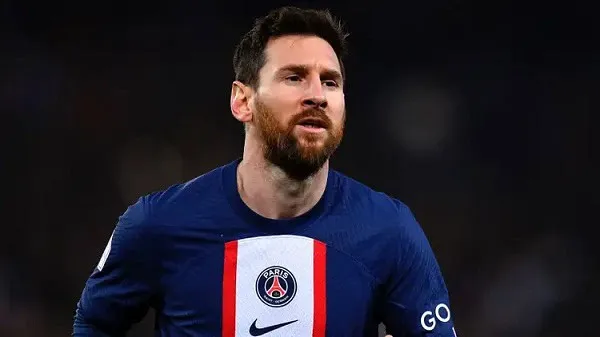 Lionel Messi in Paris Saint-Germain jersey during a match. Channel i News - চ্যানেল আই নিউজ