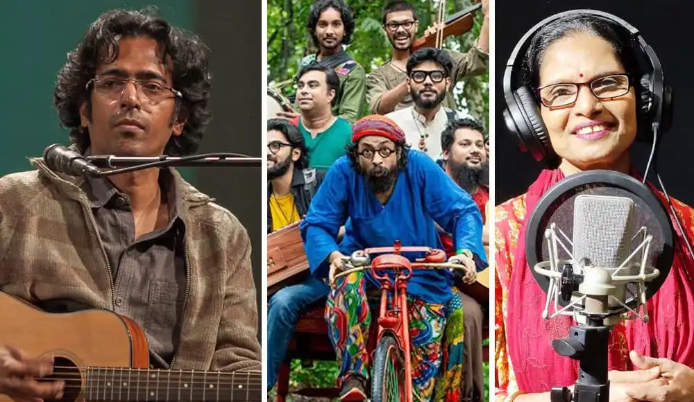 বিভিন্ন শিল্পীরা মানবপাচার বিরোধী সচেতনতামূলক কনসার্টে অংশগ্রহণ করছেন. Channel i News - চ্যানেল আই নিউজ