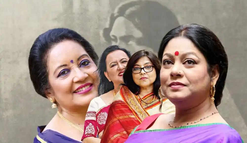 নজরুল জয়ন্তীতে চ্যানেল আইয়ের বিভিন্ন অনুষ্ঠানে অংশগ্রহণকারী নারী শিল্পীরা. Channel i News - চ্যানেল আই নিউজ