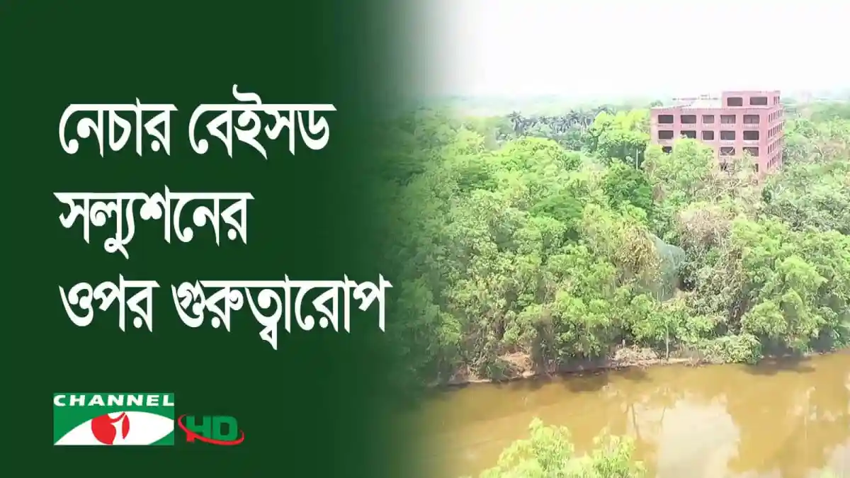 নদীর পাশে সবুজ গাছপালা ও শহুরে জীববৈচিত্র্য সংরক্ষণের গুরুত্ব. Channel i News - চ্যানেল আই নিউজ