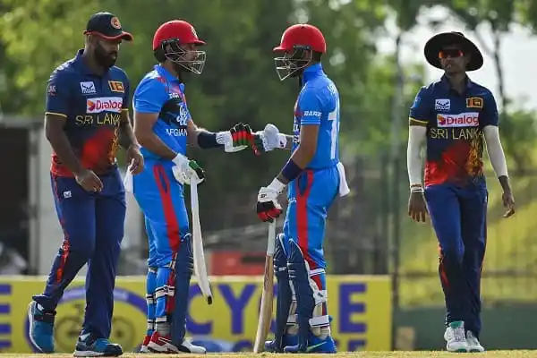 আফগানিস্তানের ক্রিকেটাররা জিতেছেন, মাঠে উদযাপন. Channel i News - চ্যানেল আই নিউজ