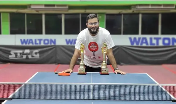 স্বর্ণা ও নয়ন টেবিল টেনিসে চ্যাম্পিয়ন, ট্রফি হাতে. Channel i News - চ্যানেল আই নিউজ
