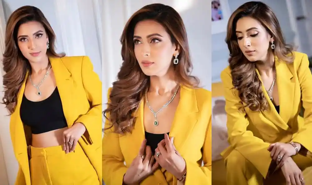 মীমের সুন্দর পোশাক ও জুয়েলারি সহ স্টাইলিশ ছবি. Channel i News - চ্যানেল আই নিউজ