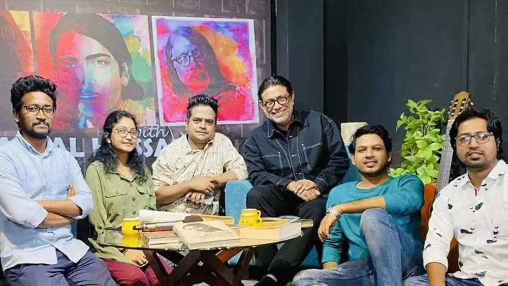 আফজাল হোসেনের সঙ্গে ‘কোলাহল’ এর আড়াই ঘণ্টার সাক্ষাৎকারের ছবি. Channel i News - চ্যানেল আই নিউজ