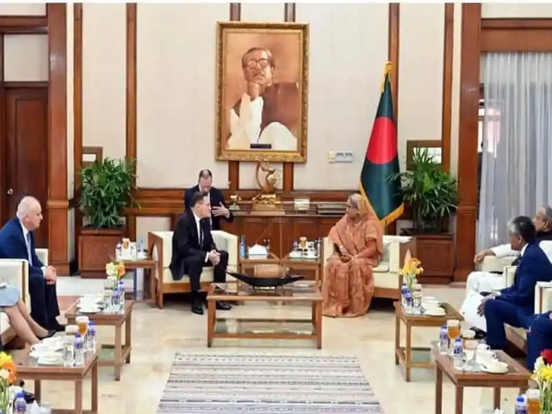 বাংলাদেশের প্রধানমন্ত্রী ও অন্য কর্মকর্তাদের বৈঠক, রূপপুর পারমাণবিক কেন্দ্রের আলোচনা. Channel i News - চ্যানেল আই নিউজ