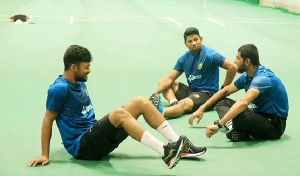 বাংলাদেশ ক্রিকেটাররা অনুশীলনে বিশ্রাম নিচ্ছেন. Channel i News - চ্যানেল আই নিউজ