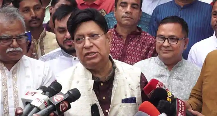 বাংলাদেশের পররাষ্ট্রমন্ত্রী সংবাদ সম্মেলনে বক্তব্য দিচ্ছেন. Channel i News - চ্যানেল আই নিউজ