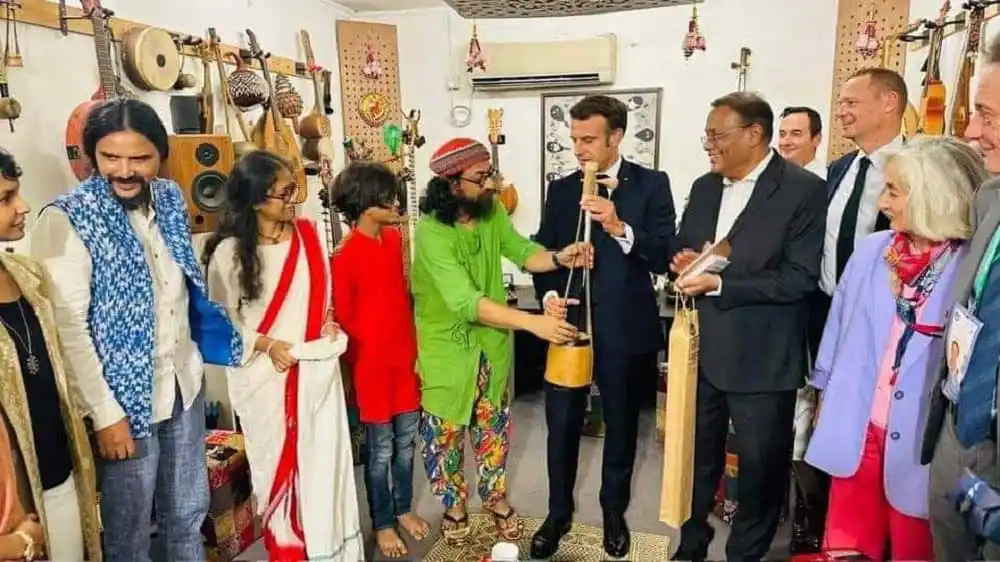 ফ্রান্সের প্রেসিডেন্টের সঙ্গে রাহুল আনন্দের সাক্ষাৎ ও আলোচনা. Channel i News - চ্যানেল আই নিউজ