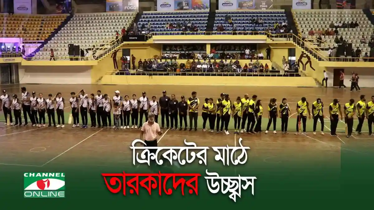 ক্রিকেট মাঠে খেলোয়াড় ও দর্শকদের উচ্ছ্বাস, চ্যানেল আই অনলাইন. Channel i News - চ্যানেল আই নিউজ