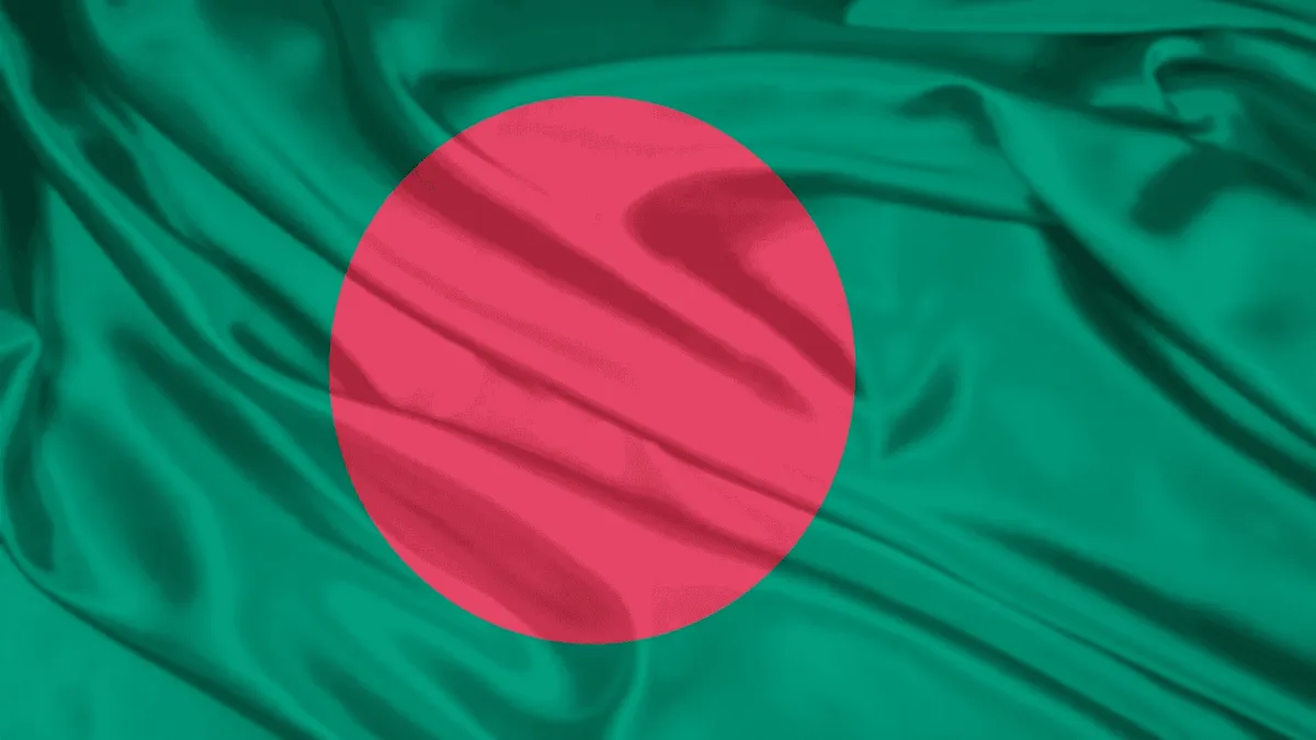 বাংলাদেশের জাতীয় পতাকা, সবুজ পটভূমিতে লাল গোলক।. Channel i News - চ্যানেল আই নিউজ