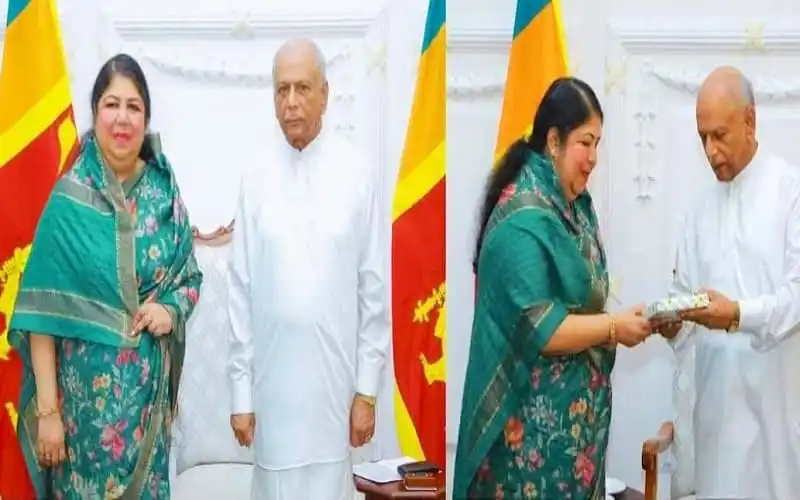 শ্রীলঙ্কার প্রধানমন্ত্রী ও স্পিকার শিরীন শারমিনের সাক্ষাৎ. Channel i News - চ্যানেল আই নিউজ