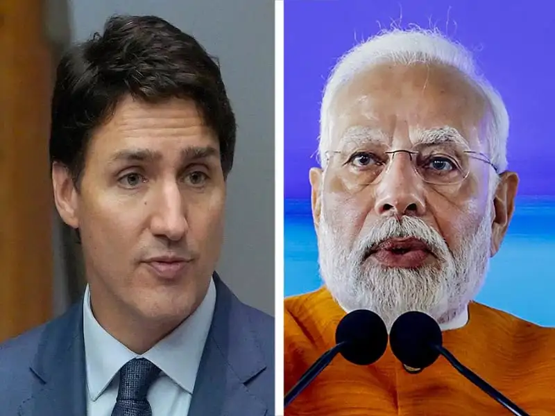 ভারত ও ভারতের প্রধানমন্ত্রী নরেন্দ্র মোদি ও কানাডিয়ান কূটনীতিকের ছবি. Channel i News - চ্যানেল আই নিউজ