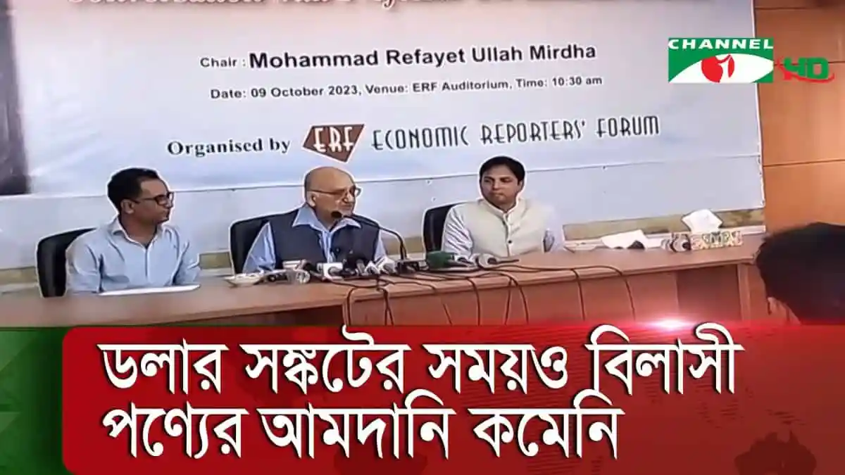 বৈদেশিক মুদ্রার রিজার্ভ কমে গেলে অর্থনৈতিক সংকটের আশঙ্কা. Channel i News - চ্যানেল আই নিউজ