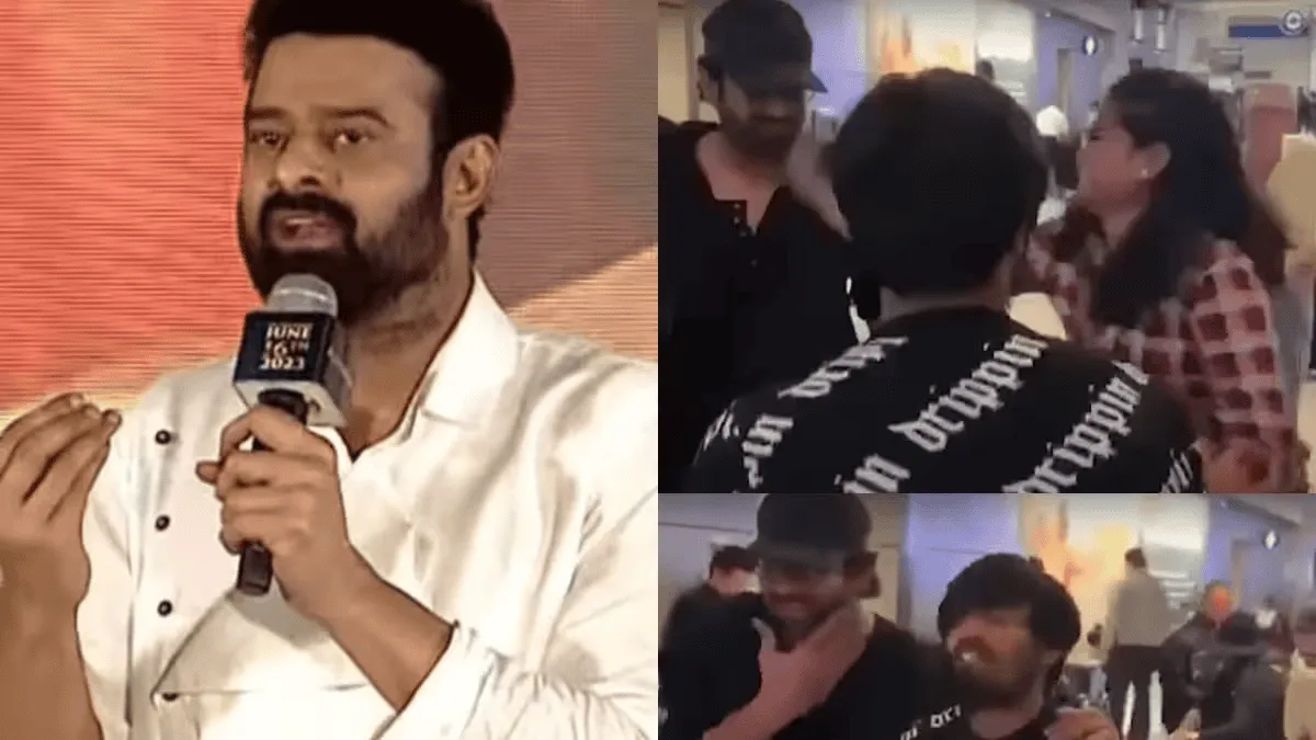 প্রভাসের গালে অনুরাগীর থাপ্পড়ের ছবি, দর্শকদের উত্তেজনা. Channel i News - চ্যানেল আই নিউজ