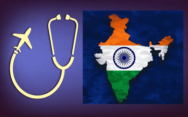 ভারত ও বাংলাদেশের সম্পর্কের চিত্র, স্টেথোস্কোপ ও ভারতের মানচিত্র. Channel i News - চ্যানেল আই নিউজ