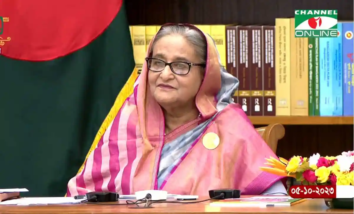 বাংলাদেশের প্রধানমন্ত্রী শেখ হাসিনা, চ্যানেল আই অনলাইন অনুষ্ঠানে উপস্থিত. Channel i News - চ্যানেল আই নিউজ