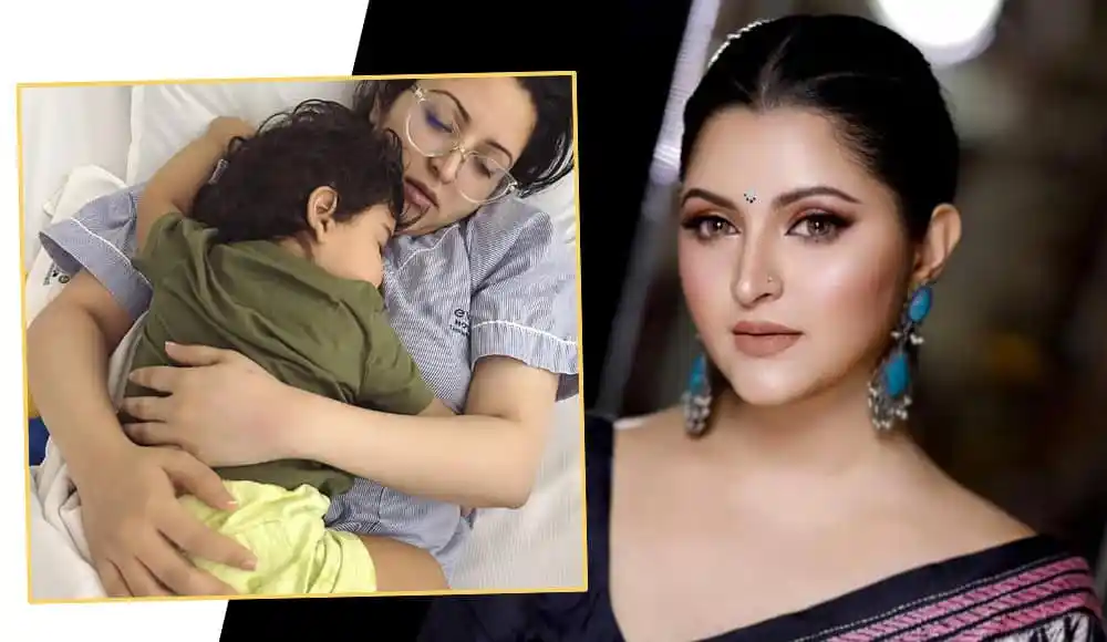 পরীমনি ও শিশুর ছবি, মা ও সন্তানের সুন্দর মুহূর্ত. Channel i News - চ্যানেল আই নিউজ