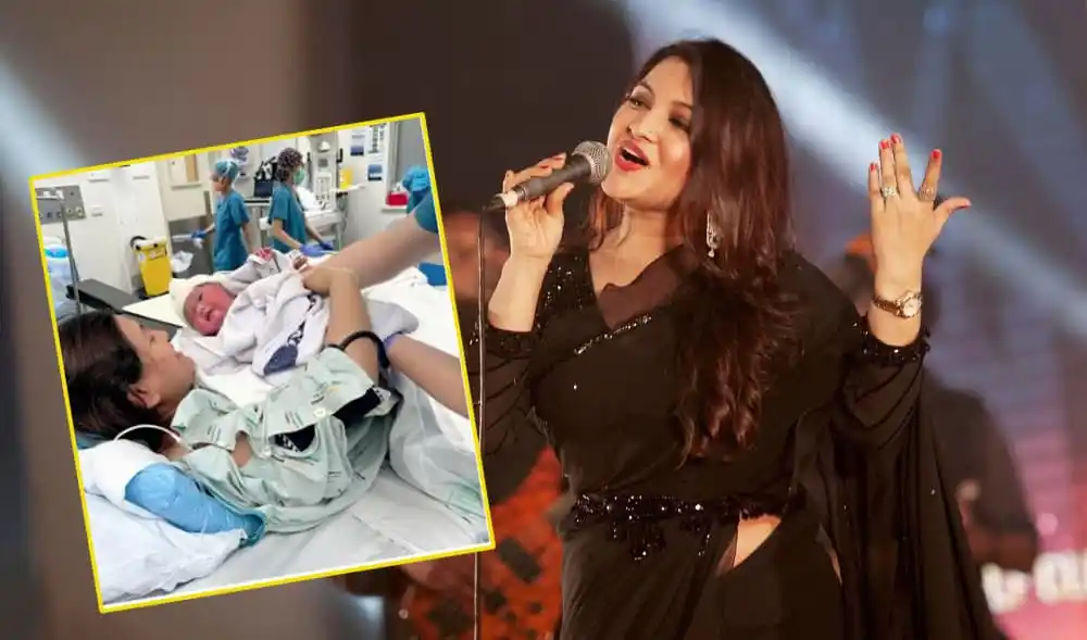 সিঁথি তার কন্যার জন্মের খবর শোনাচ্ছেন, আনন্দে ভাসছেন. Channel i News - চ্যানেল আই নিউজ