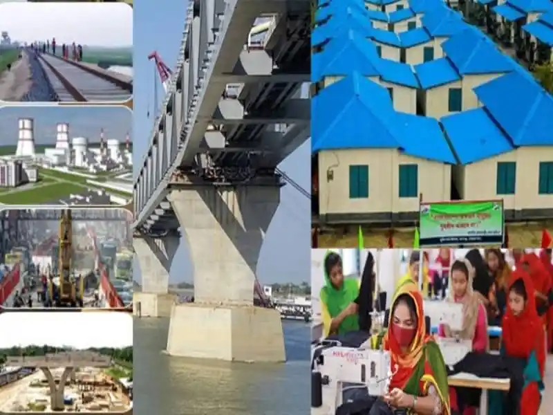 বাংলাদেশের বিভিন্ন উন্নয়ন প্রকল্পের ছবি, সেতু, শিল্প কারখানা ও জনসাধারণ. Channel i News - চ্যানেল আই নিউজ