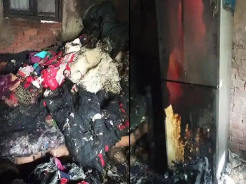 অগ্নিকাণ্ডে নিহতের ক্ষতিগ্রস্ত অবস্থা, পোড়া কাপড় ও ধ্বংসাবশেষ. Channel i News - চ্যানেল আই নিউজ