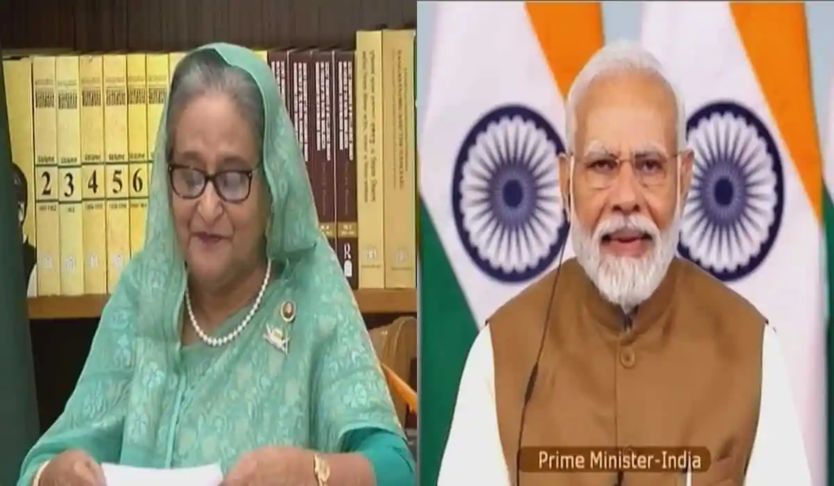 বাংলাদেশ ও ভারতের প্রধানমন্ত্রীদের বৈঠক, দুই দেশের সম্পর্ক উন্নয়ন. Channel i News - চ্যানেল আই নিউজ