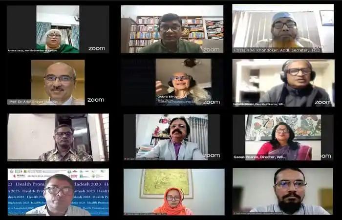 বিশেষজ্ঞ ও বক্তাদের ভার্চুয়াল আলোচনা, স্বাস্থ্য সচেতনতা বৃদ্ধি. Channel i News - চ্যানেল আই নিউজ