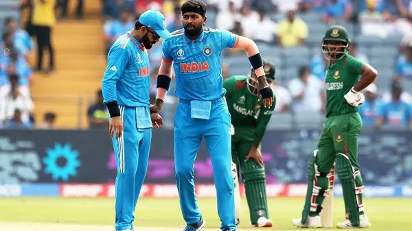 বিশ্বকাপ ক্রিকেটে ভারতীয় ক্রিকেটার হার্দিক পান্ডিয়া. Channel i News - চ্যানেল আই নিউজ