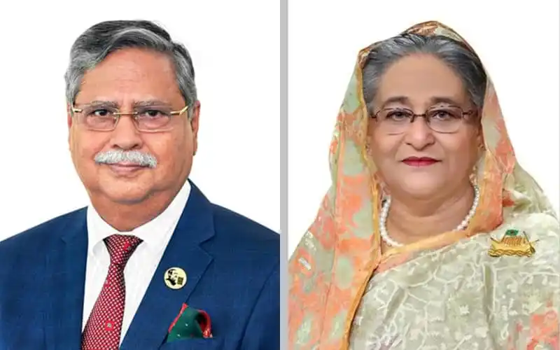 বাংলাদেশের রাষ্ট্রপতি ও প্রধানমন্ত্রীর ছবি, মেয়র হানিফের মৃত্যুবার্ষিকীতে।. Channel i News - চ্যানেল আই নিউজ