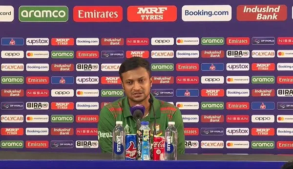 সাকিব আল হাসান চ্যাম্পিয়ন্স ট্রফি নিয়ে সাংবাদিকদের সঙ্গে কথা বলছেন।. Channel i News - চ্যানেল আই নিউজ