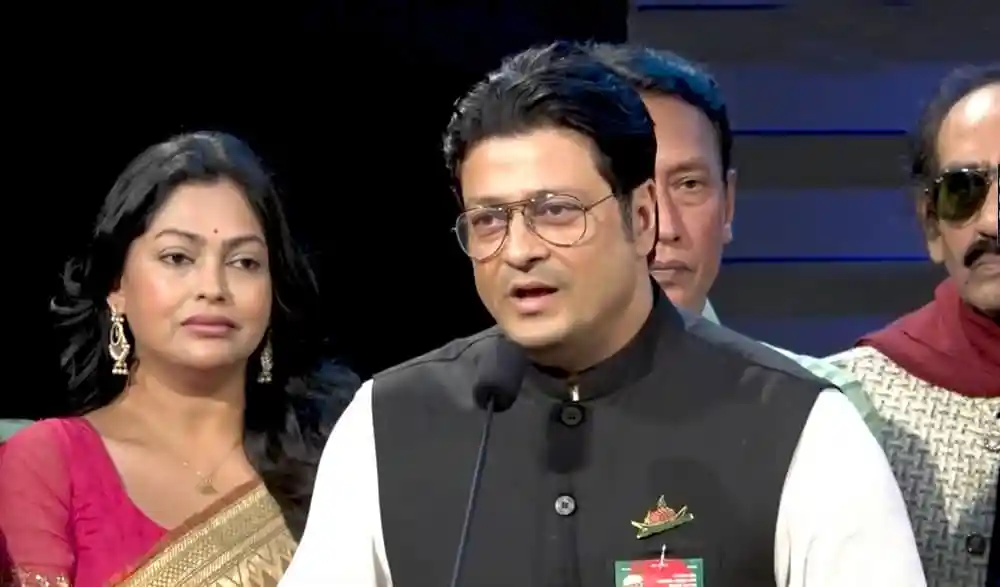 ফেরদৌসের সংবর্ধনা অনুষ্ঠানে বক্তা ও অতিথিরা উপস্থিত. Channel i News - চ্যানেল আই নিউজ