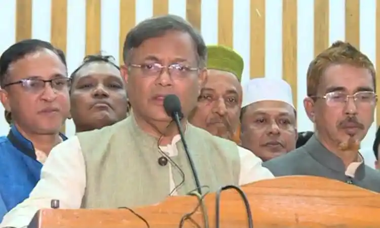 তথ্যমন্ত্রী বিএনপির নির্বাচন বর্জনের বিষয়ে বক্তব্য দিচ্ছেন. Channel i News - চ্যানেল আই নিউজ
