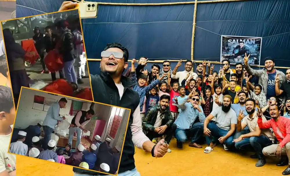 বাংলাদেশি ভক্তদের মানবিক উদ্যোগের ছবি, সালমানের জন্মদিনে আনন্দ ও শুভেচ্ছা. Channel i News - চ্যানেল আই নিউজ