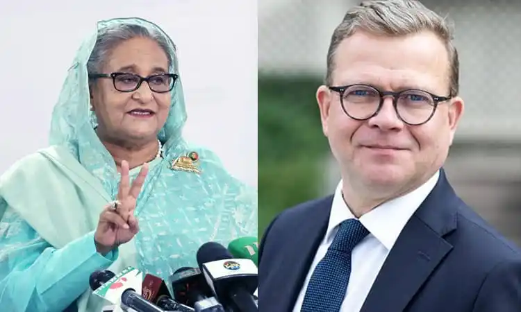 শেখ হাসিনা ও ফিনল্যান্ডের প্রধানমন্ত্রী একত্রে ছবি. Channel i News - চ্যানেল আই নিউজ