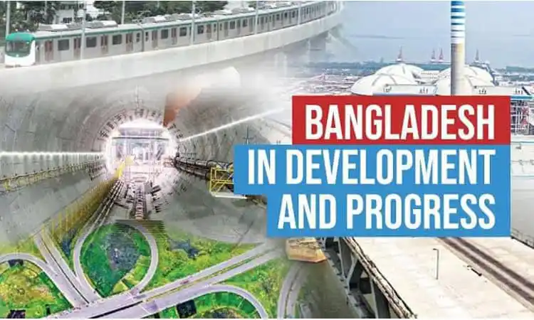 বাংলাদেশের উন্নয়ন ও অগ্রগতি বিষয়ক চিত্র, টানেল ও রেলপথের দৃশ্য. Channel i News - চ্যানেল আই নিউজ