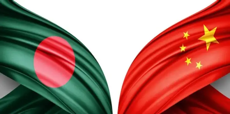 বাংলাদেশ ও চীনের পতাকা, দুই দেশের নিরাপত্তা বিষয়ে আলোচনা. Channel i News - চ্যানেল আই নিউজ
