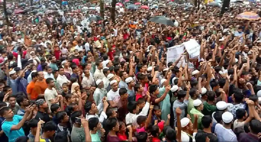 জনসমাগমে রোহিঙ্গা অনুপ্রবেশের শঙ্কা নিয়ে প্রতিবাদ ও আলোচনা. Channel i News - চ্যানেল আই নিউজ