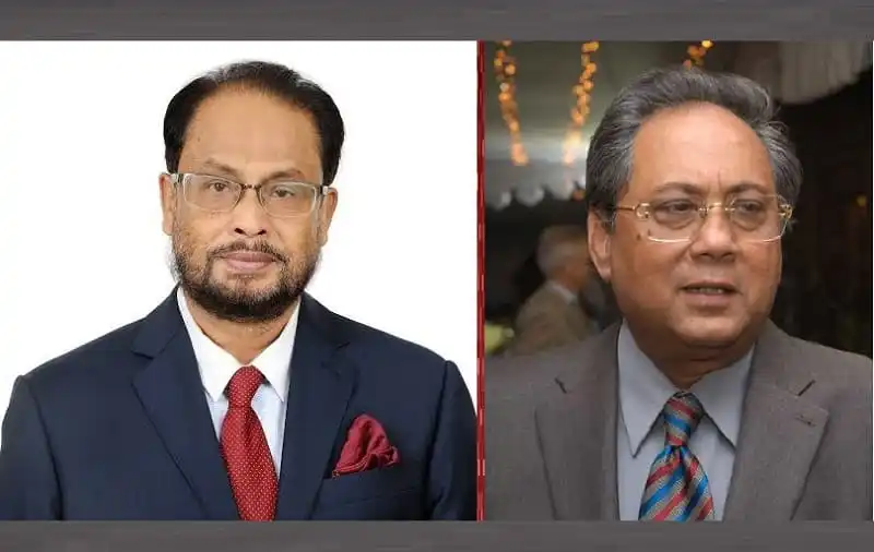 বিরোধী দলের নেতা জিএম কাদের ও উপনেতা আনিসুল ইসলাম মাহমুদ. Channel i News - চ্যানেল আই নিউজ