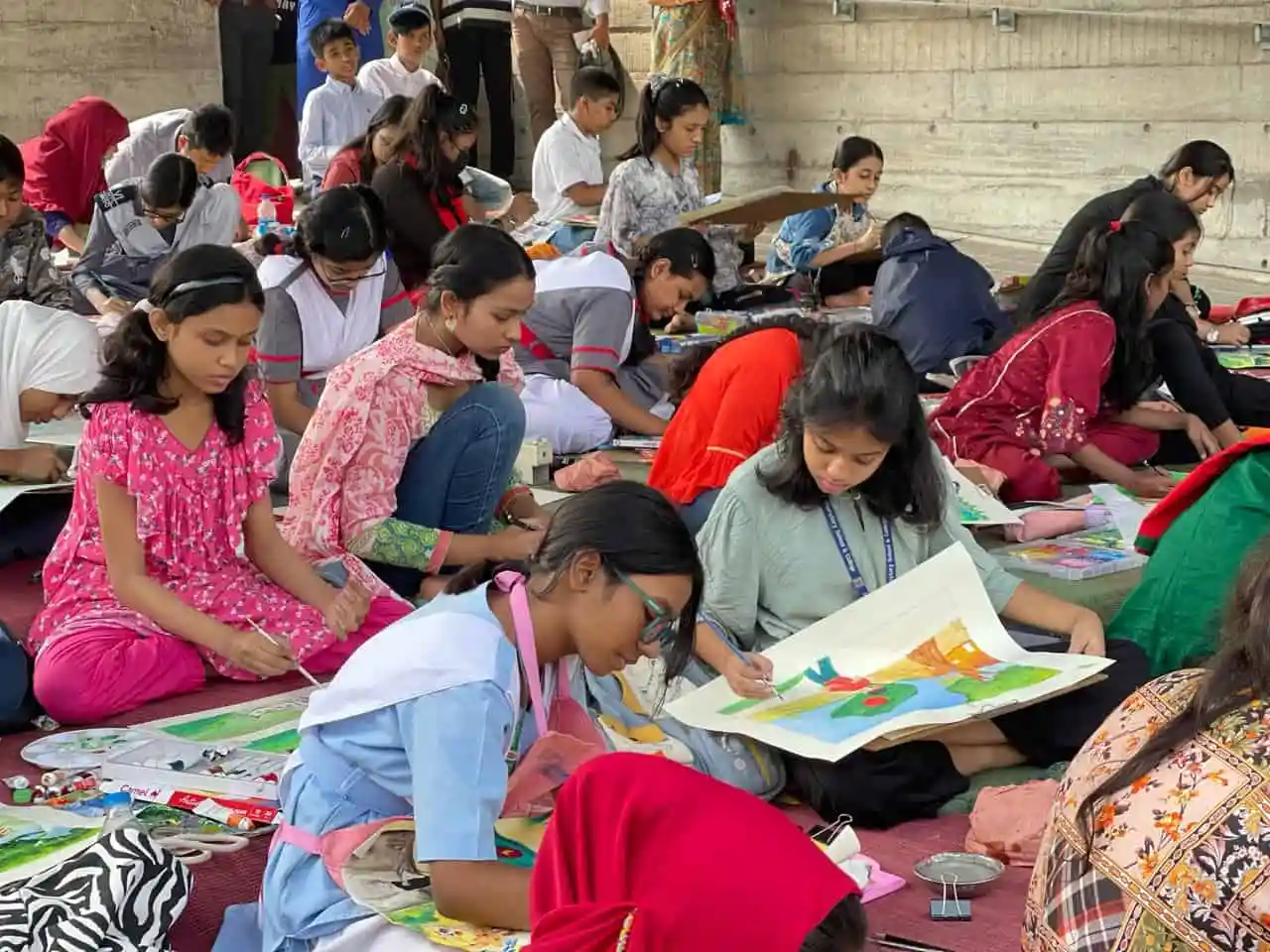 শহীদ সার্জেন্ট জহুরুল হক স্মরণে শিশুদের চিত্রাঙ্কন প্রতিযোগিতা. Channel i News - চ্যানেল আই নিউজ