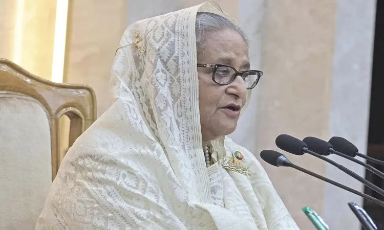 প্রধানমন্ত্রী রমজানে বাজার পরিস্থিতি নিয়ে বক্তব্য দিচ্ছেন. Channel i News - চ্যানেল আই নিউজ