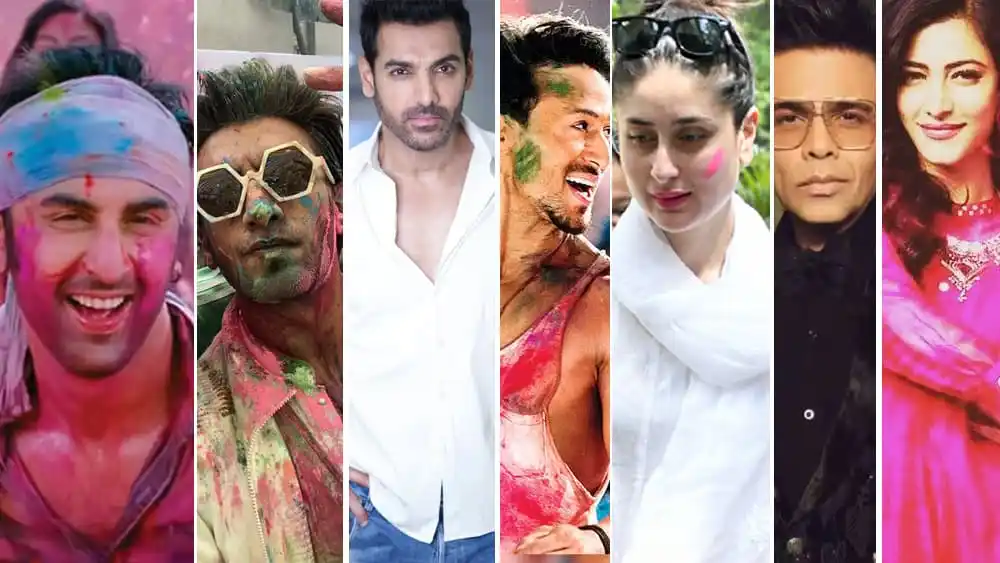 বলির হোলি উৎসবে বলি তারকারা রঙে রঙে মেতে উঠেছেন. Channel i News - চ্যানেল আই নিউজ