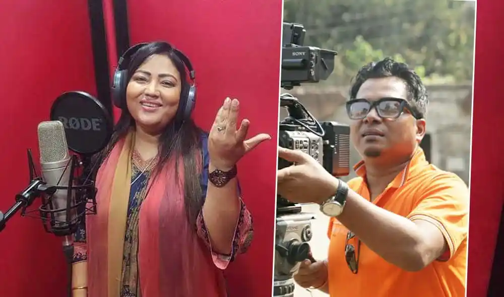 মমতাজ স্টুডিওতে গান রেকর্ড করছেন, পজিটিভ ও উচ্ছ্বসিত মুখাবয়ব. Channel i News - চ্যানেল আই নিউজ