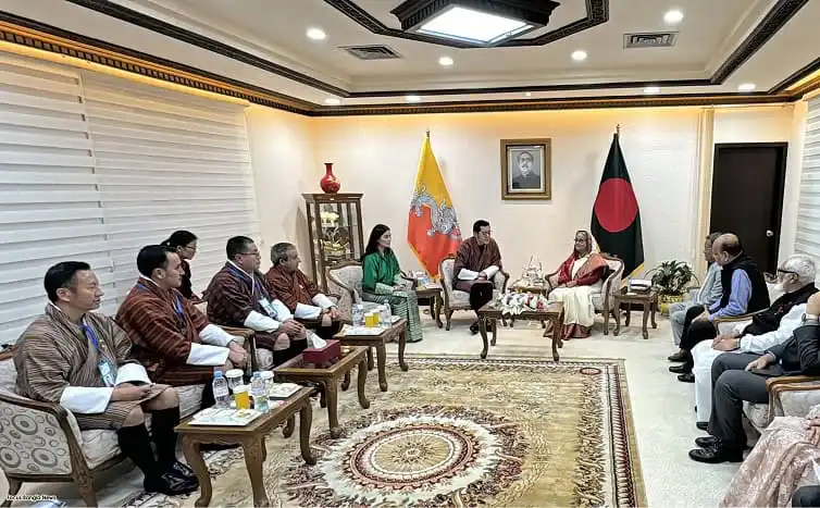 প্রধানমন্ত্রীর সঙ্গে ভুটানের রাজার বৈঠক, তিনটি সমঝোতা স্মারক স্বাক্ষর. Channel i News - চ্যানেল আই নিউজ
